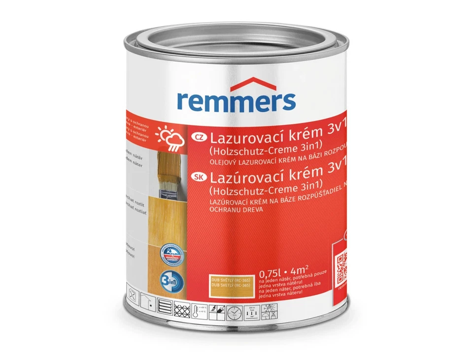 Remmers - Lasurcreme 3in1 5l, Mahagoni  - Bild 4 von 4