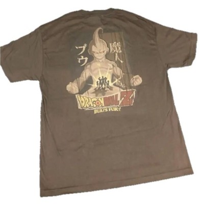 Vintage Dragon Ball Z Majin Buu T-Shirt Faded Black XL New With Tags Rare Anime