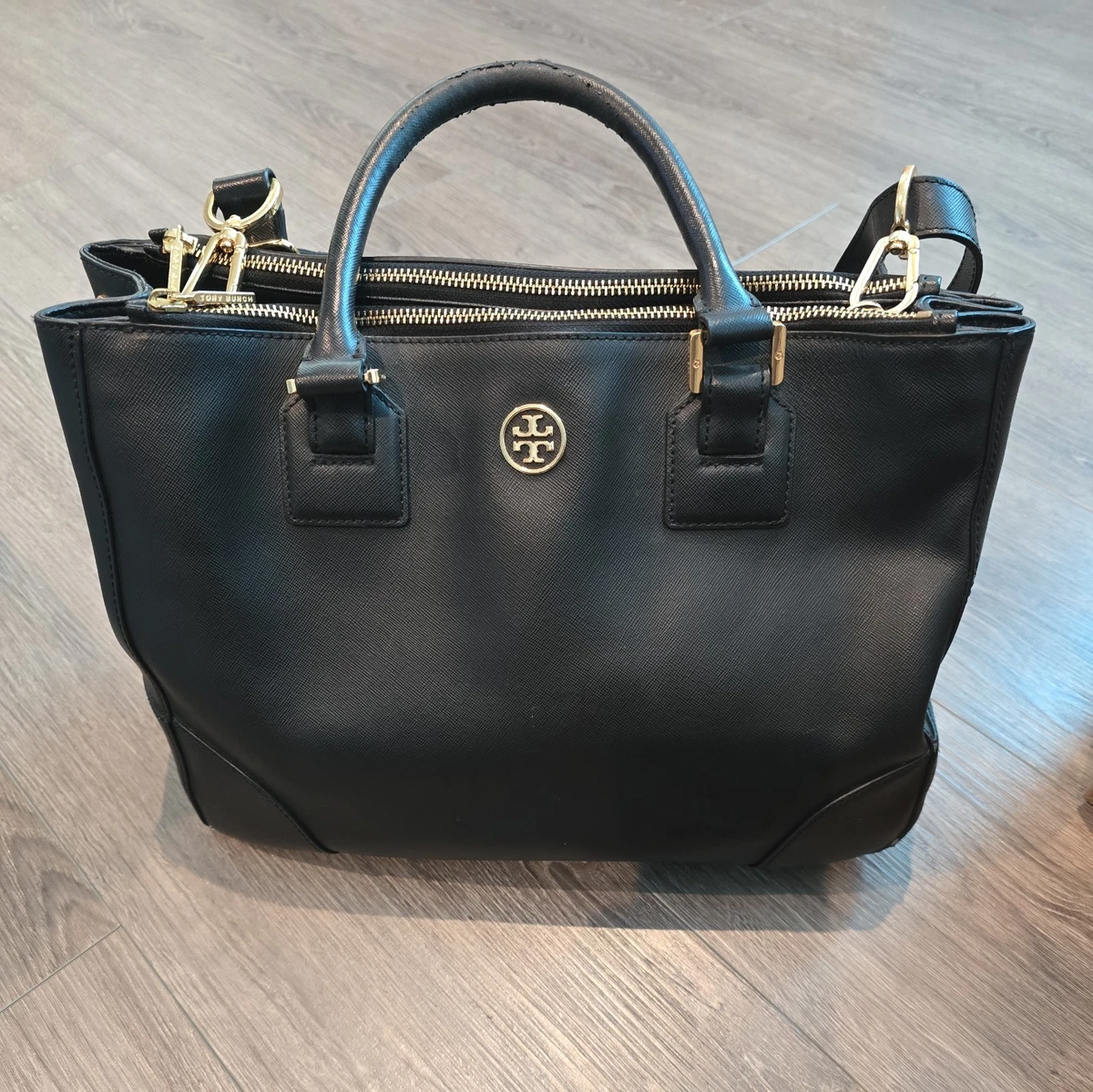 Tory Burch Robinson Double Zip Tote for sale | eBay