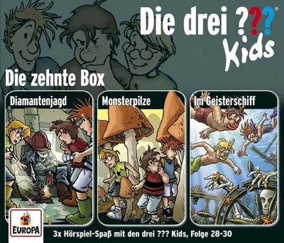 Die drei ??? Kids 3er Box. Folgen 28 - 30 (drei Fragezeichen) 3 CDs | Audio-CD