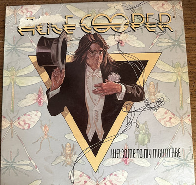 Welcome To My Nightmare by Alice Cooper original 1975 release vinyl LP - SD18130