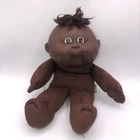 VTG 1983 Cabbage Patch African American Doll w/Tufted Hair Hasbro O.O.A. Mold 20