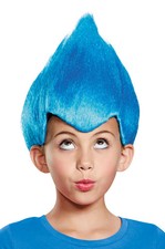Brand New Wacky Colorful Troll Child Wig