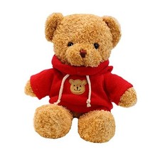 11.8 inches Teddy Bear Stuffed Animals Soft Plush Cute Teddy Bear Doll for Red