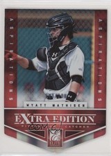 2012 Elite Extra Edition Aspirations Die-Cut 144/200 Wyatt Mathisen #191 3c7