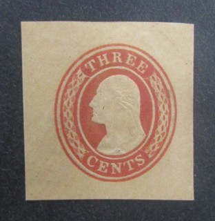 nystamps US Cut Square Stamp # U10 Mint H S11x3236