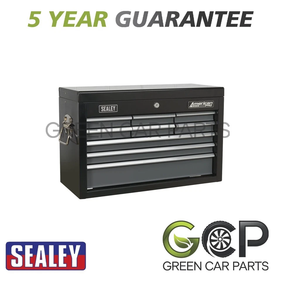 Topchest Sealey American PRO 9 cajones negro/gris AP2509B Foto 2 de 4