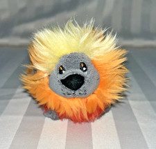 Neopets 2004 Mini Fire Noil Petpet Plushie Lion No Tags Vintage Collectible