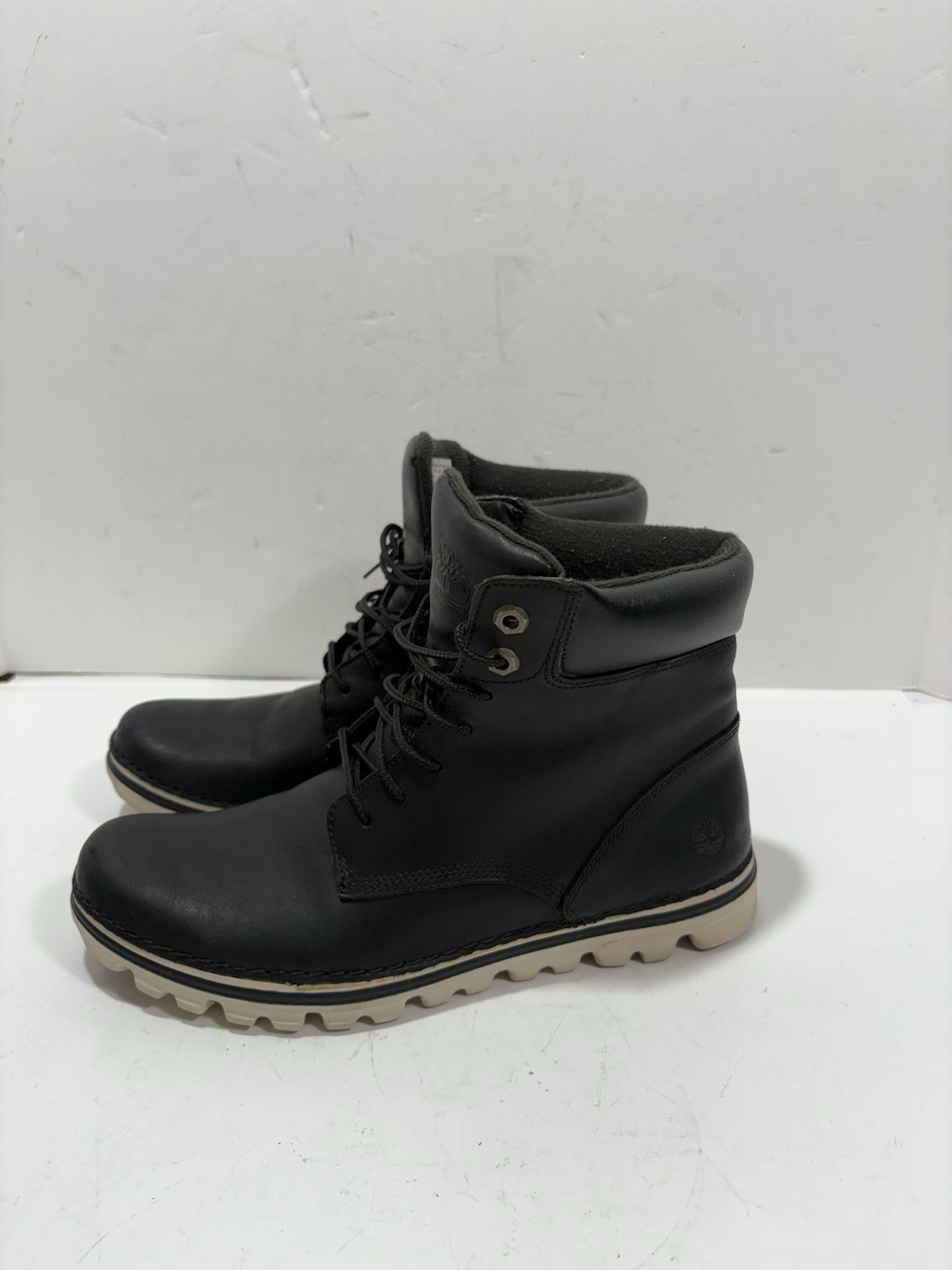Timberland Brookton Inch Boots Black Nubuck Size Women's A1KN7