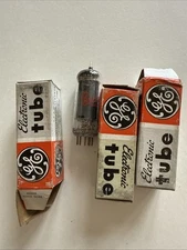 Lot Of 4: GE 5763 NOS NIB - Beam Power Amplifier Tubes -