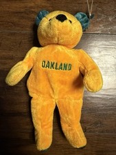 Vintage 2000 Jason Giambi 16 Salvinos Bammers Oakland A s Athletics Plush Bear