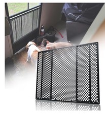 Adjustable RV Screen Door Pet Protector Guard, Black