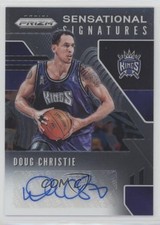 2019-20 Panini Prizm Sensational Signatures Doug Christie #SS-DCS Auto 0ds5