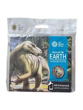 2020 Iguanodon Colour 50p BUNC Royal Mint Pack