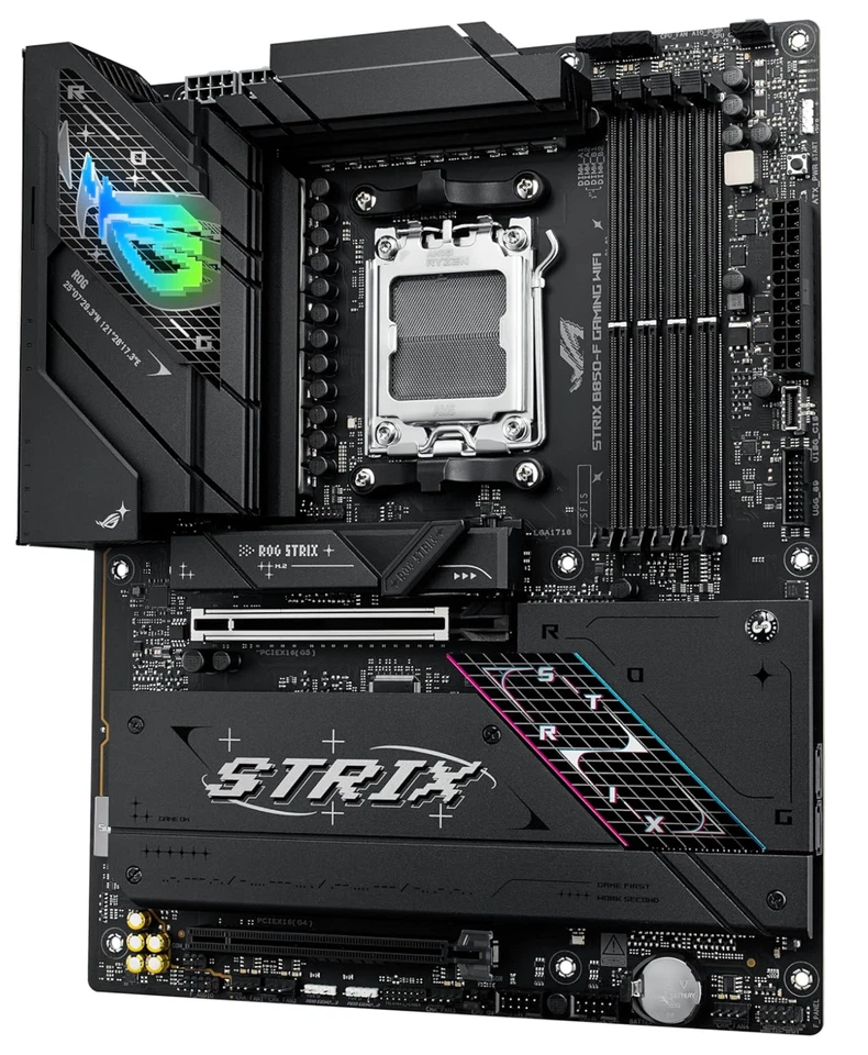 ASUS ROG Strix B850-F Gaming WiFi AMD AM5 B850-F ATX Motherboard, MSRP IS $463 - Image 3 of 4