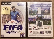 Gioco PC CD-rom. FIFA 2001. NUOVO SIGILLATO INTEGRO. ++++++