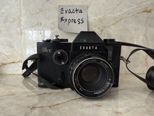 Vintage Rare Exakta 35mm Camera Model 42 Twin With Neck Strap, Fast Ship.