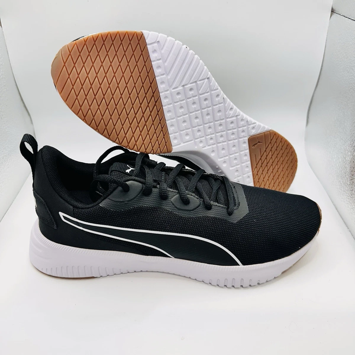 A☆ Puma Flyer Flex Black White for sale | eBay
