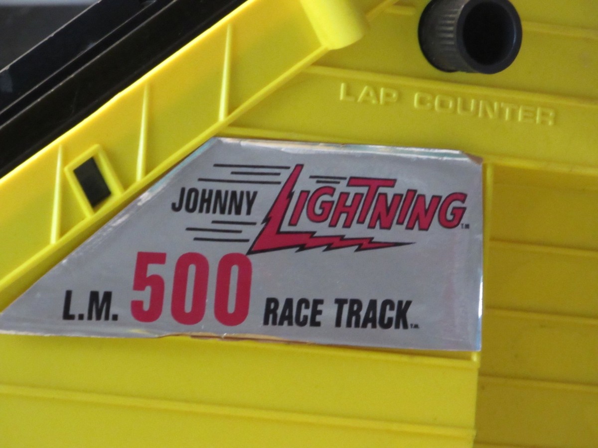 Vintage JOHNNY LIGHTNING 500 Track Set - 1969 | eBay