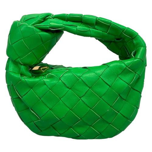 BOTTEGA VENETA Mini The Jodi Green Leather Handbag