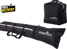 Ski  Boot Bag Combo 2 Padded Bags Store Skis up to 200cm Boots Size 13