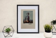 René Magritte Hand-Signed Original Print With COA and +$3,500 USD Appraisal.*-