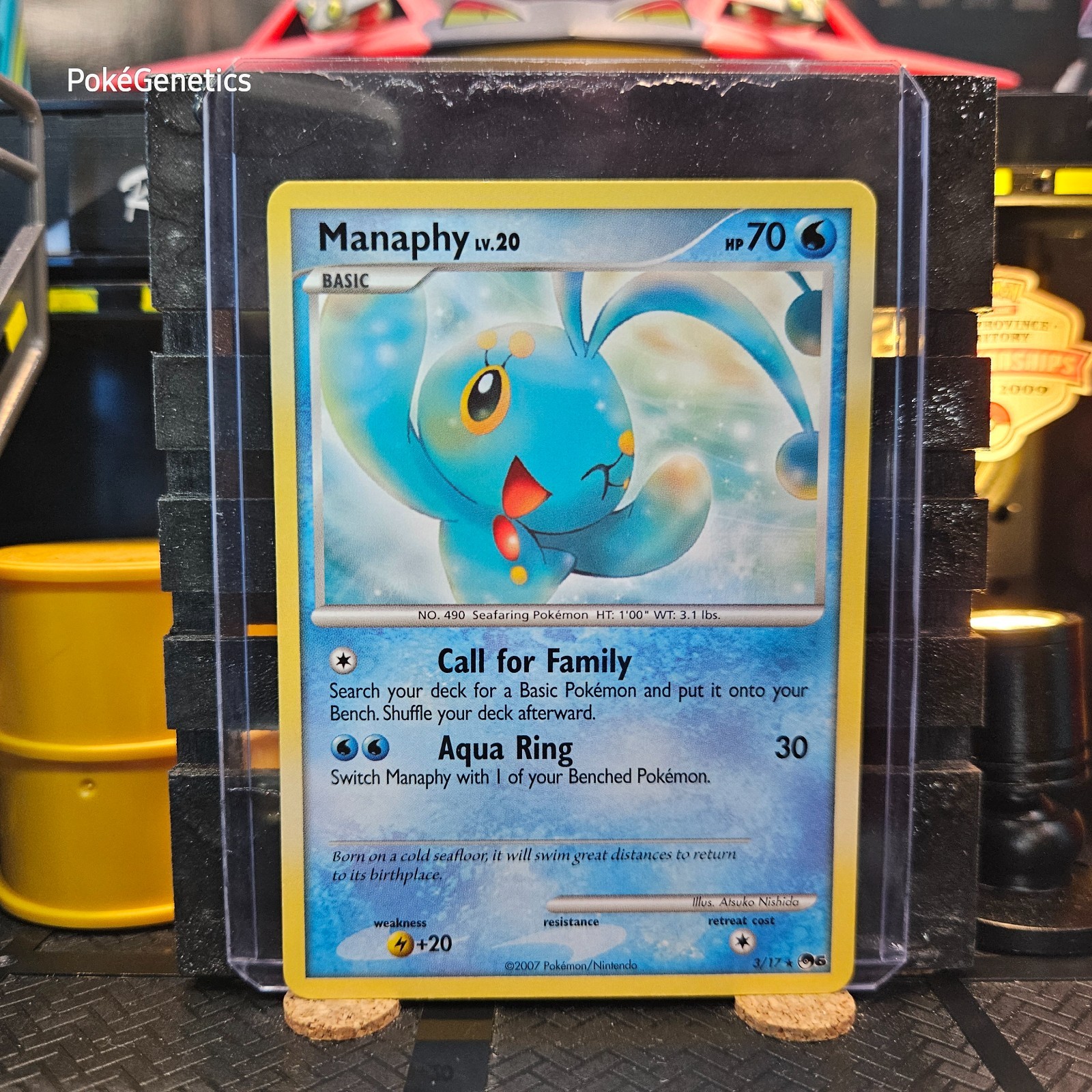 Manaphy POP Series 6 Promo Pokémon TCG 3/17 Rare