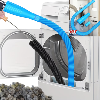 #ad Dryer Vent Cleaner Kit Vacuum Attachment Hose with Lint Remover Cleaning Brush $12.48