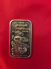 1 oz Ceeco .999 Fine Silver Bar/Round “Season’s Greetings 1973 - 1974” - 365