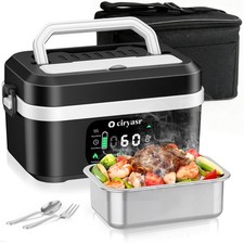 Heated Lunch Box 18000mAh Cordless Electric Lunch Box Rechargeable for Work