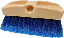 Guttermaster GM-215-8 Blue 8 Inch Oblong Medium Soft Flow Through Brush 