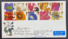 1997 UK Great Britain Greetings Stamps Royal Mail FDC First Day Cover + Insert