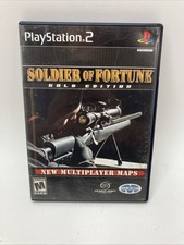 Soldier of Fortune Gold Edition Ps2 Game with Manual PlayStation 2 Clean
