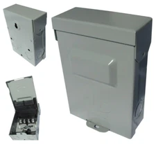 60A 120V/240V Non-Fuse Metallic AC Disconnect, Puller Type, 1 Phase, Padlockable