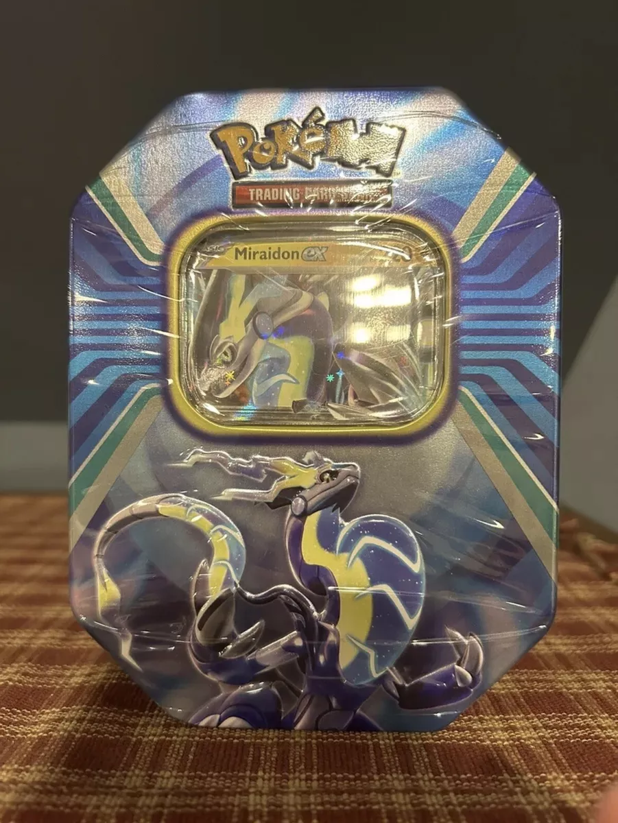 Pokémon TCG: Paldea Legends Tin (Miraidon ex)