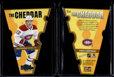 2021-22 Skybox Metal Universe The Cheddar #TC4 Cole Caufield