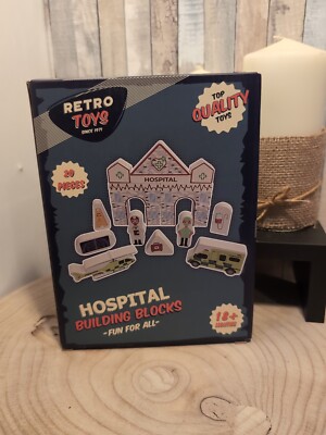 Retro Spielzeug Krankenhaus Bausteine