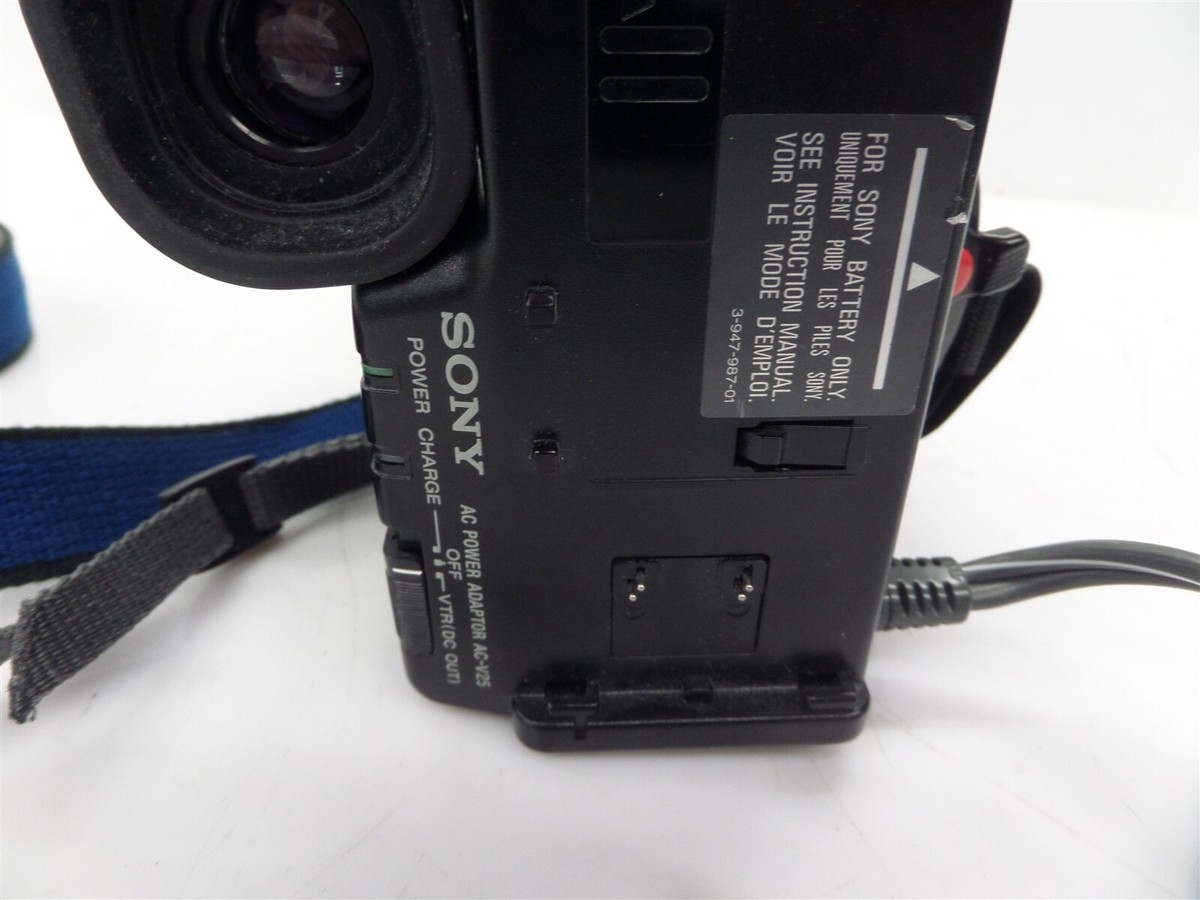 Sony Handycam Video 8 XR 本体 Sony CCD-FX520 8mm 12x Video8 Handycam Video Camera Recorder | eBay