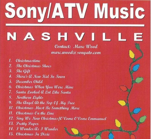 Nashville Holiday Music music publishing promo sampler CD Taylor Swift
