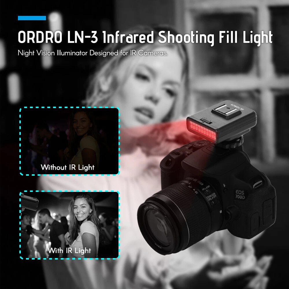 ir camera flash