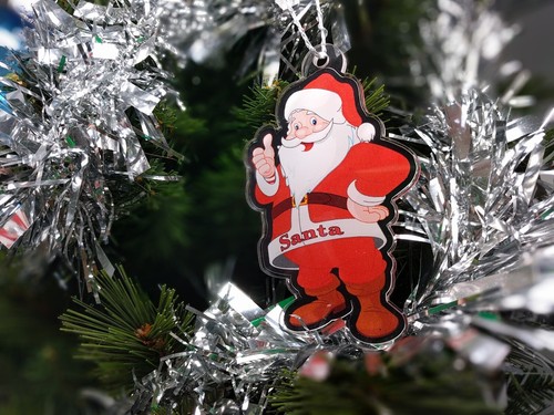 Personalised Christmas Tree Acrylic Bauble Decoration - Penguin - Gift Present - Picture 2 of 20