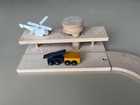 RARE Micki Leksaker Wooden Toy Airport Set From Sweden — photo 2