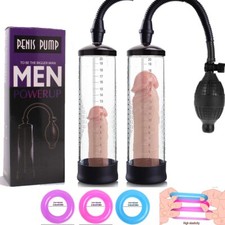 Vacuum Penis Pump for Beginners Male Penis Enlarger Enlargement Enhancment BG