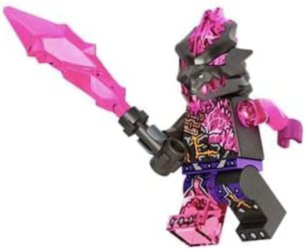 LEGO Ninjago Crystalized: Vengestone Guard Minifigure with