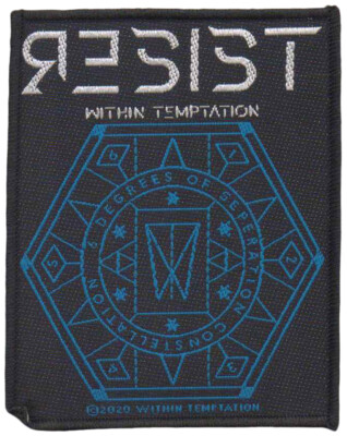 WITHIN TEMPTATION - Resist Hexagon - 8,2 cm x 10,2 cm - Patch - 167752