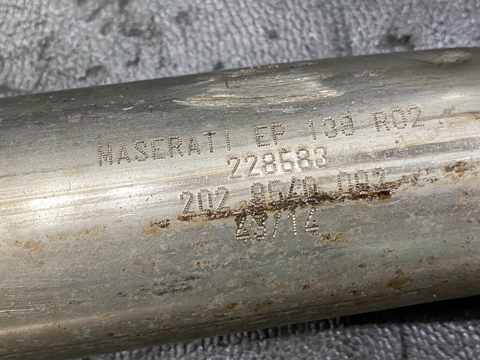 2015 Maserati Granturismo MC Muffler Assembly OEM