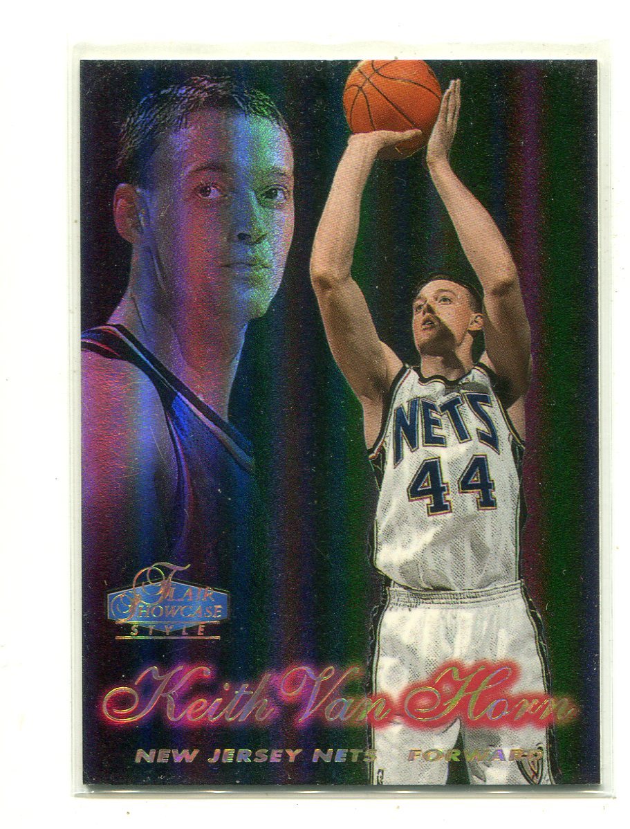 1997 98 Flair Showcase Fila 2 #12 Keith Van Horn New Jersey Reti