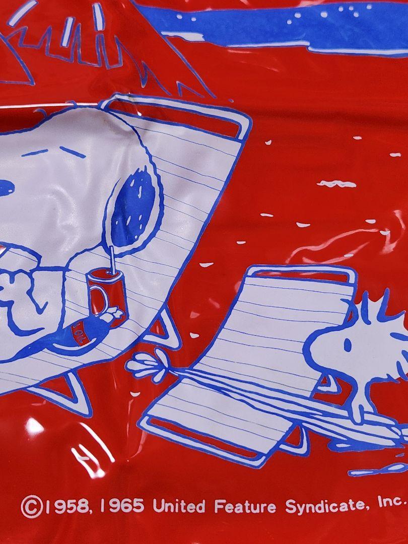 希少！スヌーピー ビーチバッグ エアークッション 1965 サンリオ レトロ Rare! Snoopy 1965 Beach Back Air Cushion Sanrio Period | eBay