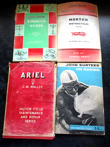ARIEL MOTORCYCLE MAINTENANCE REPAIR 1952 / WORKBENCH WISDOM / SURTEES / NORTON X
