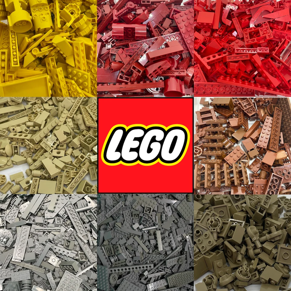 LEGO® | Pièces Bulk/Vrac | Lots aléatoires | 5g à 250g | Couleur au choix ! 🎨 - Photo 1/1